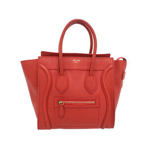Celine Shopper Tote Luggage Logo Handbag